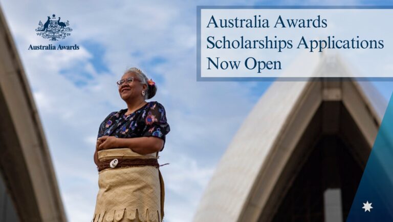 Australia Awards Scholarships 2025/25 – Open Now!!